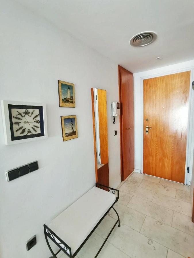 Seafront Apartment In Бланес Экстерьер фото