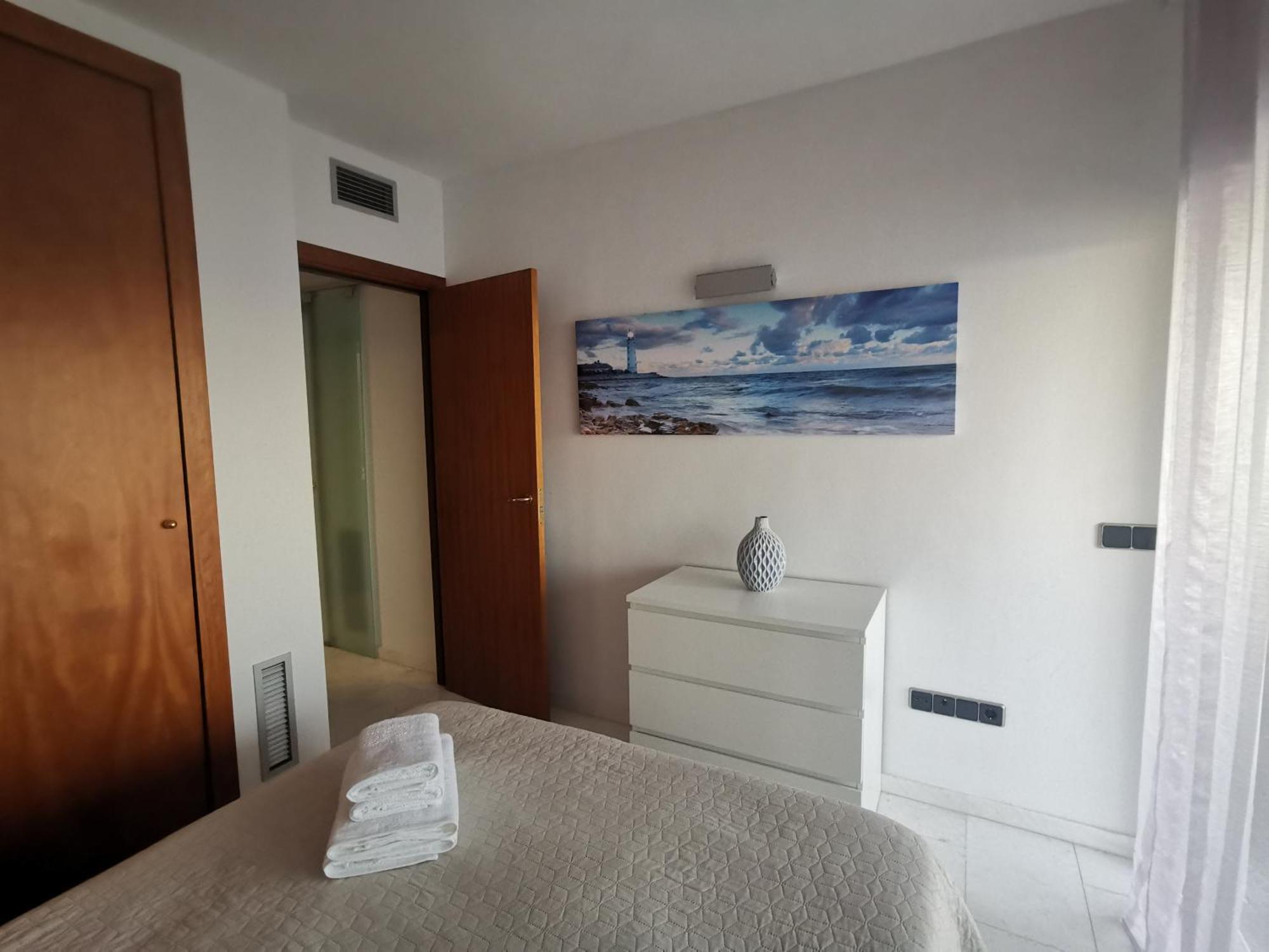 Seafront Apartment In Бланес Экстерьер фото