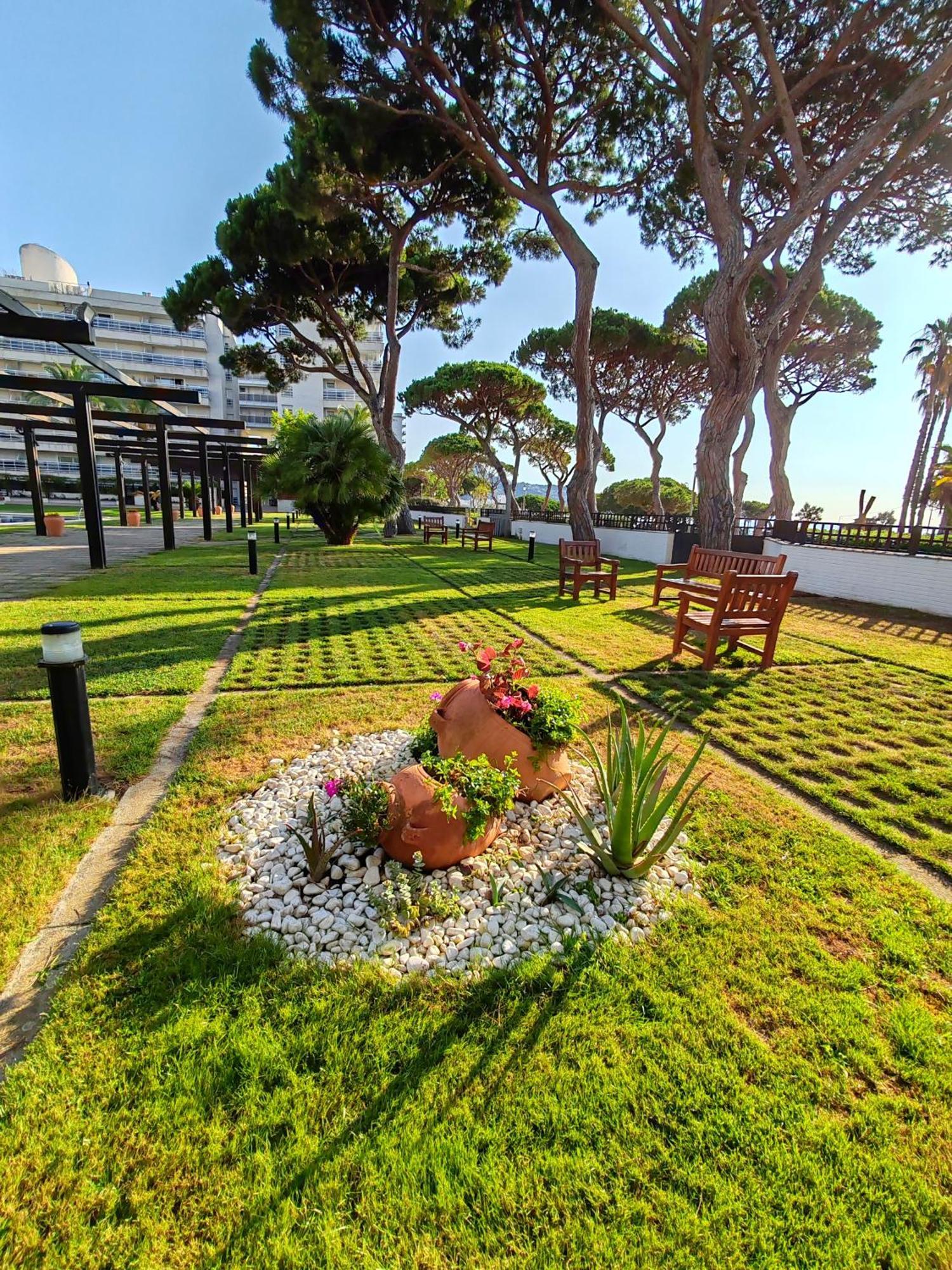 Seafront Apartment In Бланес Экстерьер фото